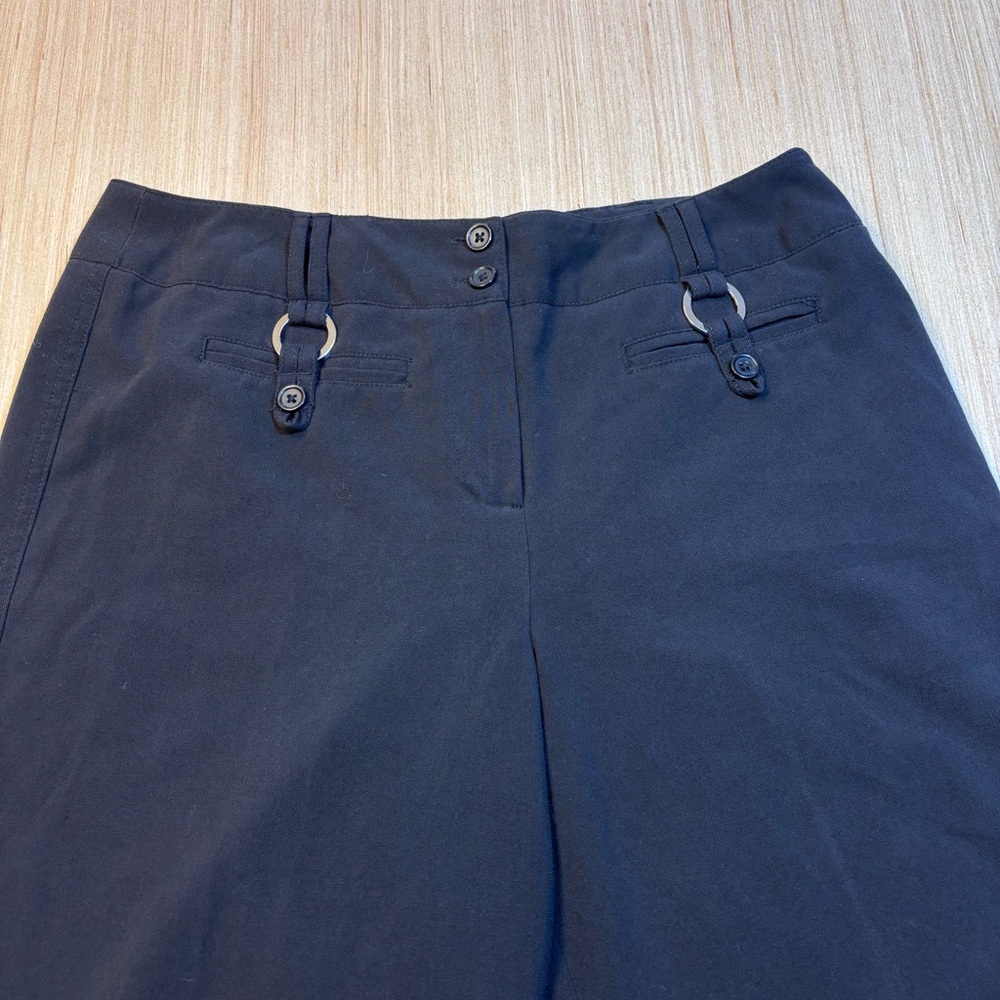New Directions Black/Charcoal Trousers - Picture 3 of 10